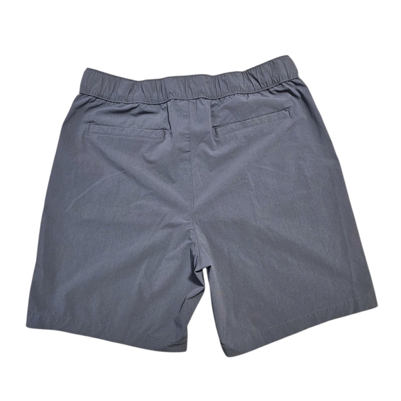 Sonoma Mens Outdoor Utility Shorts Gray Sz 32 Belted Nylon Stretch Cargo Pockets - Picture 5 of 11